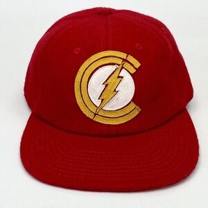 DC Comics The Flash‎ Snapback Hat Wool Blend Red OSFM
